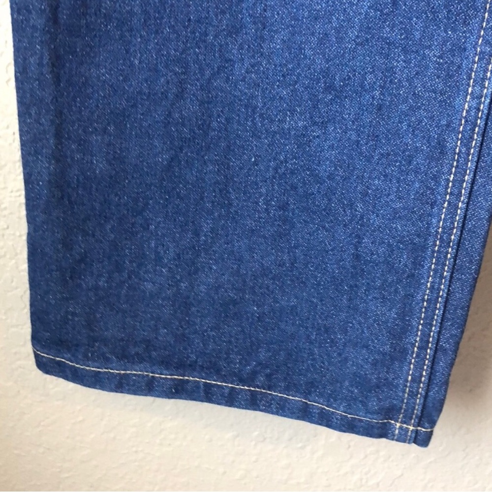 New Mens Jeans Carhartt Denim Straight Leg Blue Jeans Men’s Size 38X32 - Picture 4 of 13